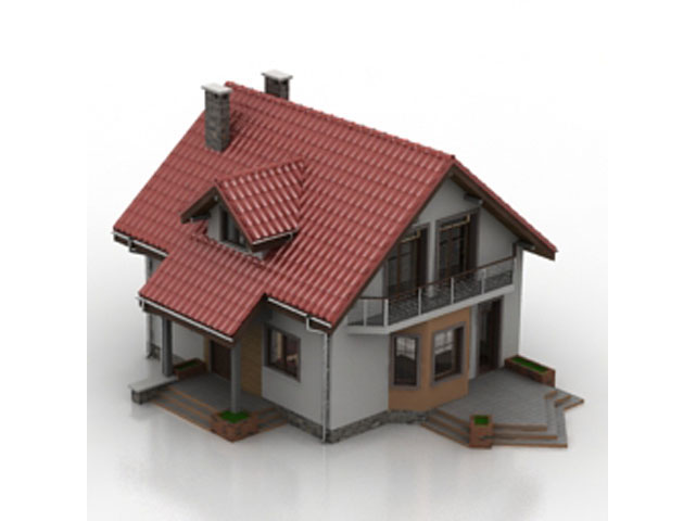Free House N65 3D model_1 For Architecture 3Ds Max Model Download